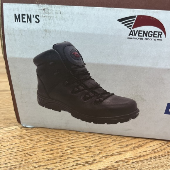 Avenger Framer CT Men\'s Black Work Boots Size 8.5 Composite Safety Toe NEW A7223 main image 11